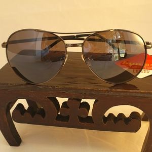 Aviator Style Driving Lens Medium Tint Gunmetal Frame NS0317 Sunglasses